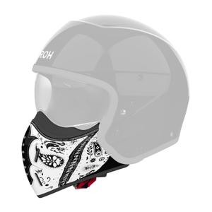 Airoh J110 Paesly ķiveres aizsarglīdzeklis spīdīgi balts