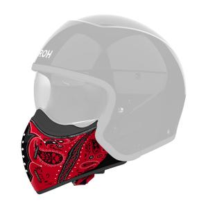 Airoh J110 Paesly ķiveres aizsargs spīdīgi sarkans