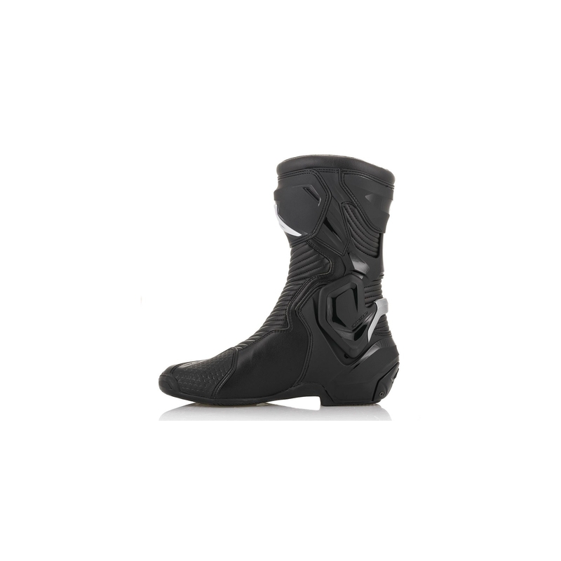 Alpinestars SMX Plus 2 Gore-Tex Black-Silver motociklu zābaki