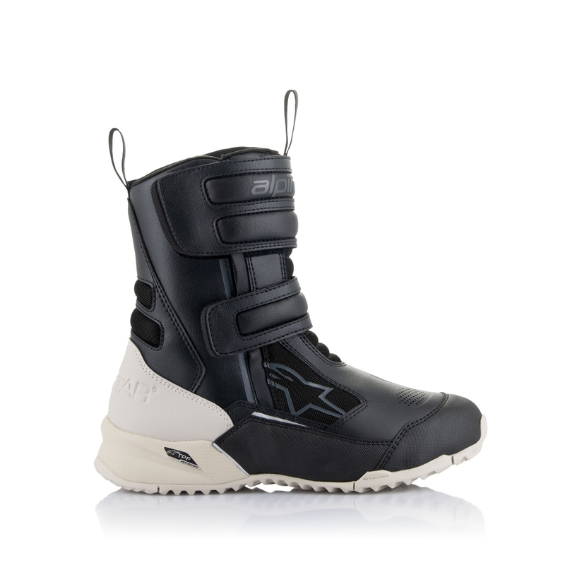 Alpinestars Stella RT-7 Drystar Black and White Sieviešu motociklu zābaki
