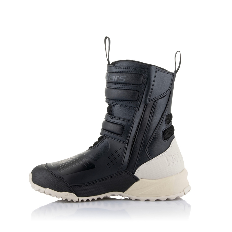 Alpinestars Stella RT-7 Drystar Black and White Sieviešu motociklu zābaki