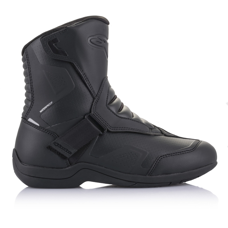 Alpinestars Ridge Waterproof Black Motociklu zābaki