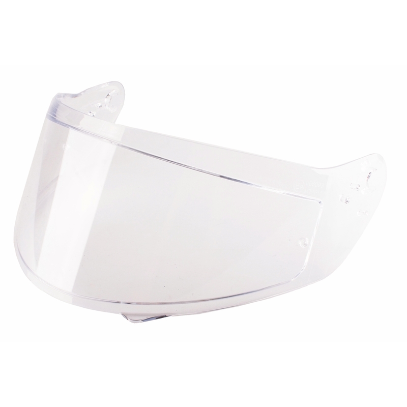 Plexi Street Racer Ignite ķiverēm caurspīdīgs