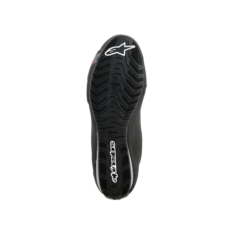 Alpinestars Sektor Ūdensnecaurlaidīgi melni-sarkani-pelēki-kamo motocikla zābaki