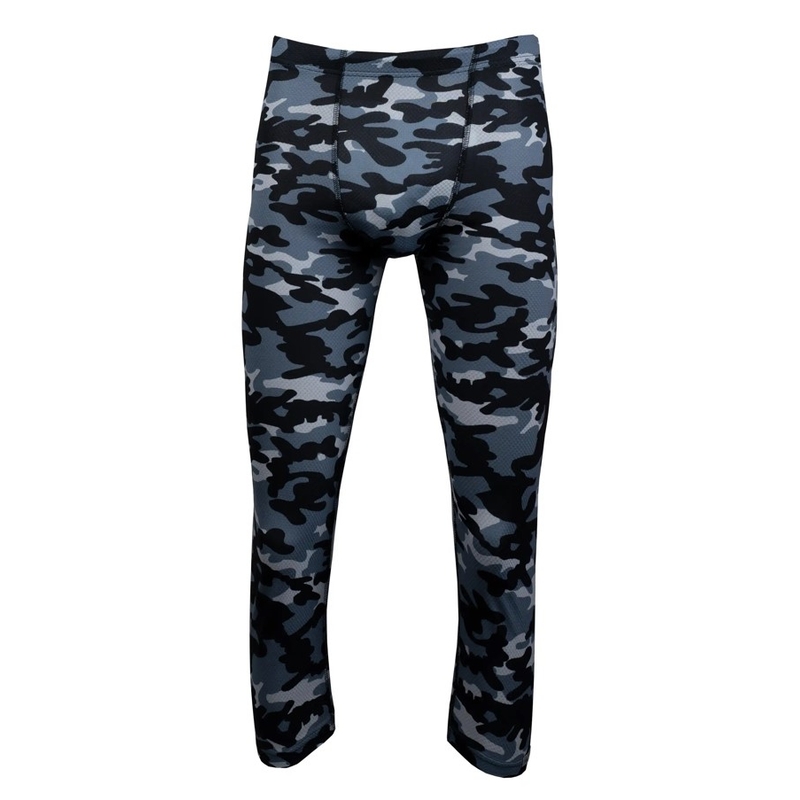 Siltās apakšbikses nanosilver® 3/4 camo pelēkas krāsas