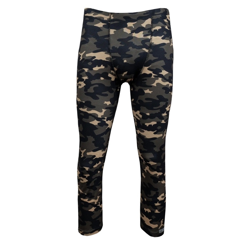 Siltās apakšbikses nanosilver® 3/4 camo olīvu zaļš