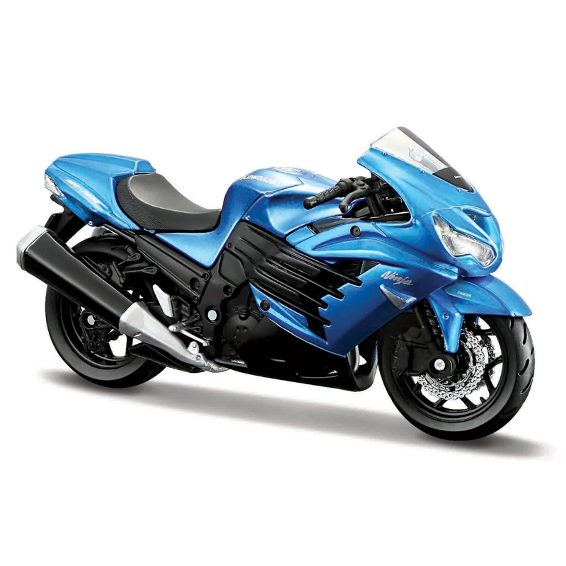Modelis motocikls Maisto Kawasaki Ninja ZX-14R blue