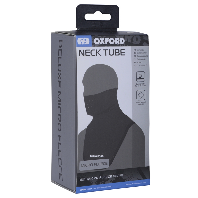 Oxford Deluxe Micro Fleece kakla dūraiņš melns