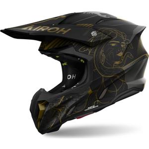 Motokrosa ķivere Airoh Twist 3 Titan matēta