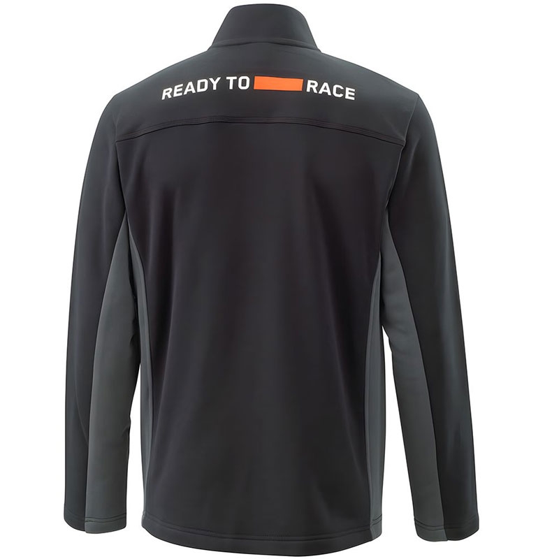 Svīteris ar kapuci KTM Mechanic Zip black-orange