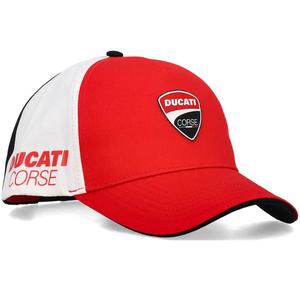 Ducati snapback cepure sarkanbaltsarkana-balts-melna