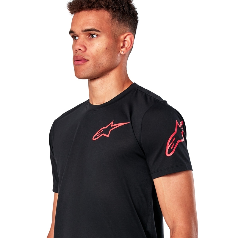 T-krekls Alpinestars Shouldered Performance black