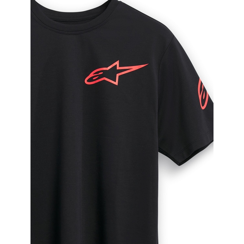 T-krekls Alpinestars Shouldered Performance black