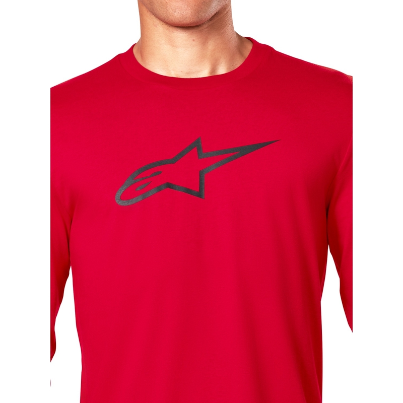 Tričko s dlouhým rukávem Alpinestars Backhand CSF červené