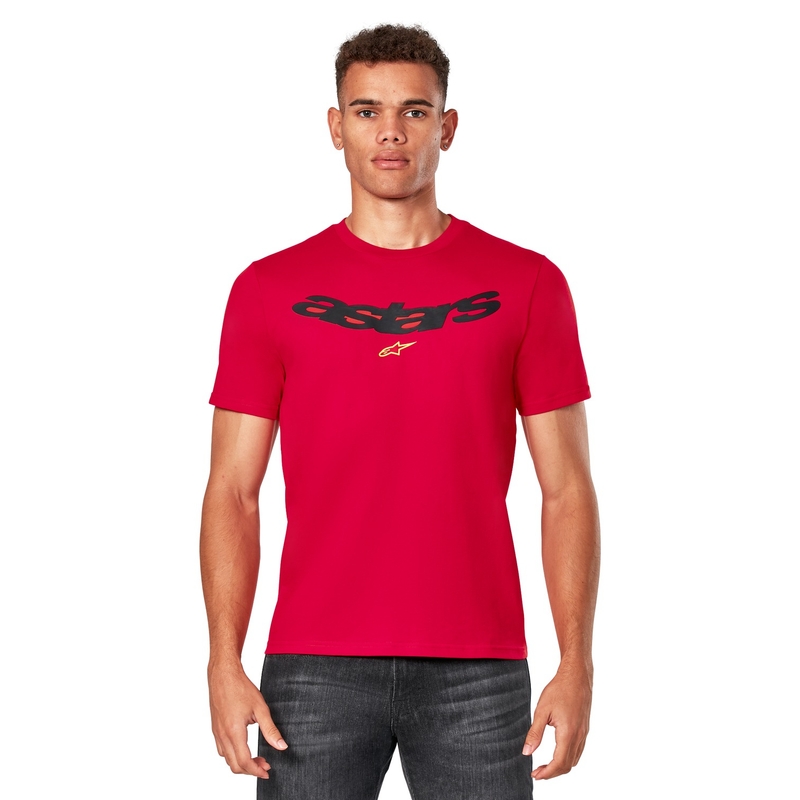 T-krekls Alpinestars Elliptic CSF sarkans