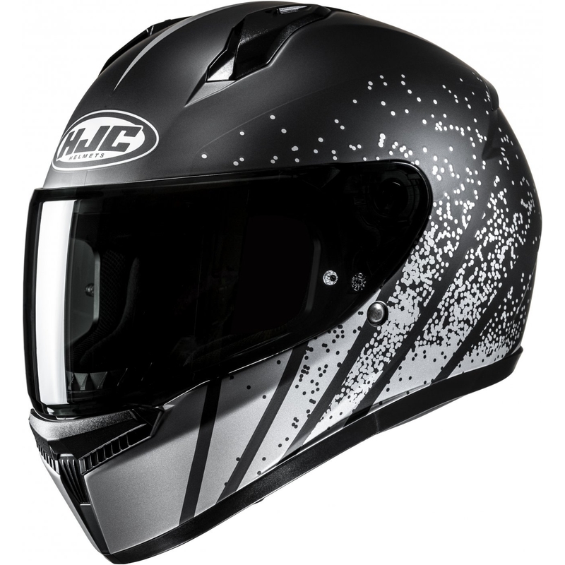 Integrēta motociklistu ķivere HJC C10 Haven MC5SF melns-pelēks