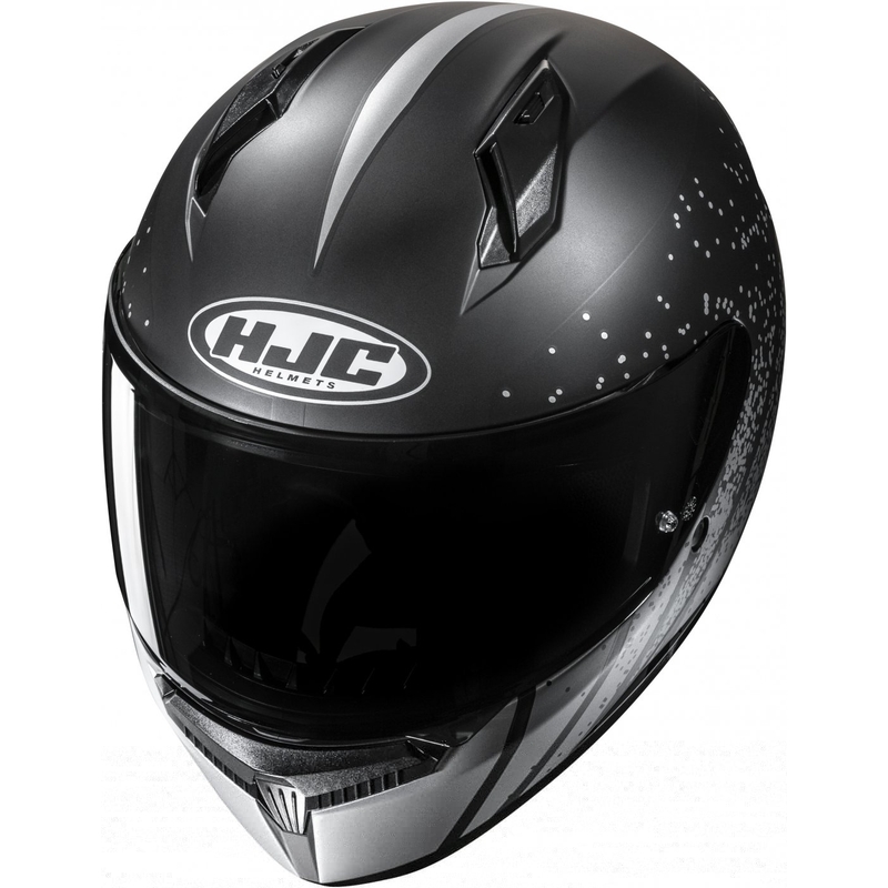 Integrēta motociklistu ķivere HJC C10 Haven MC5SF melns-pelēks