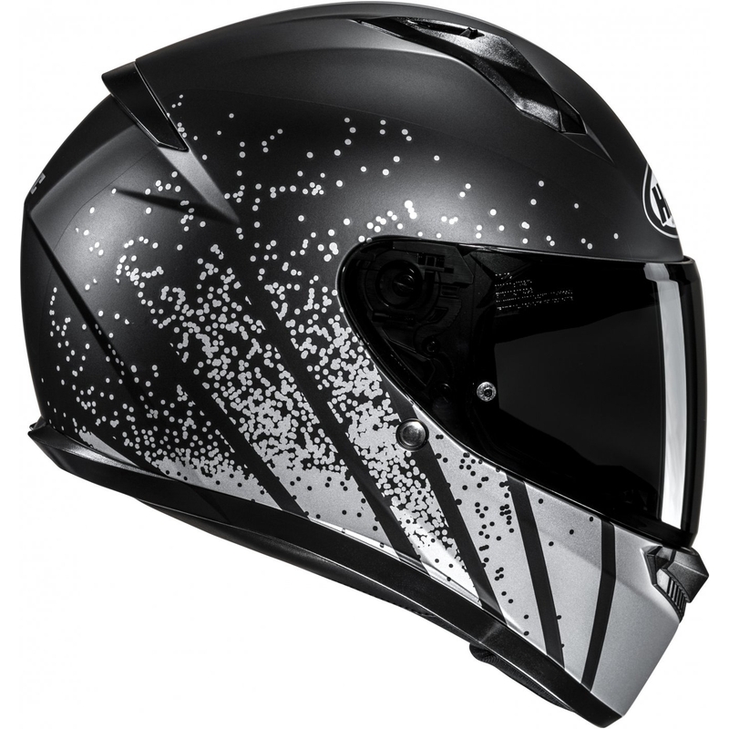 Integrēta motociklistu ķivere HJC C10 Haven MC5SF melns-pelēks