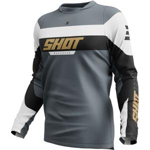 Motokrosa krekliņš Shot Devo League zelts