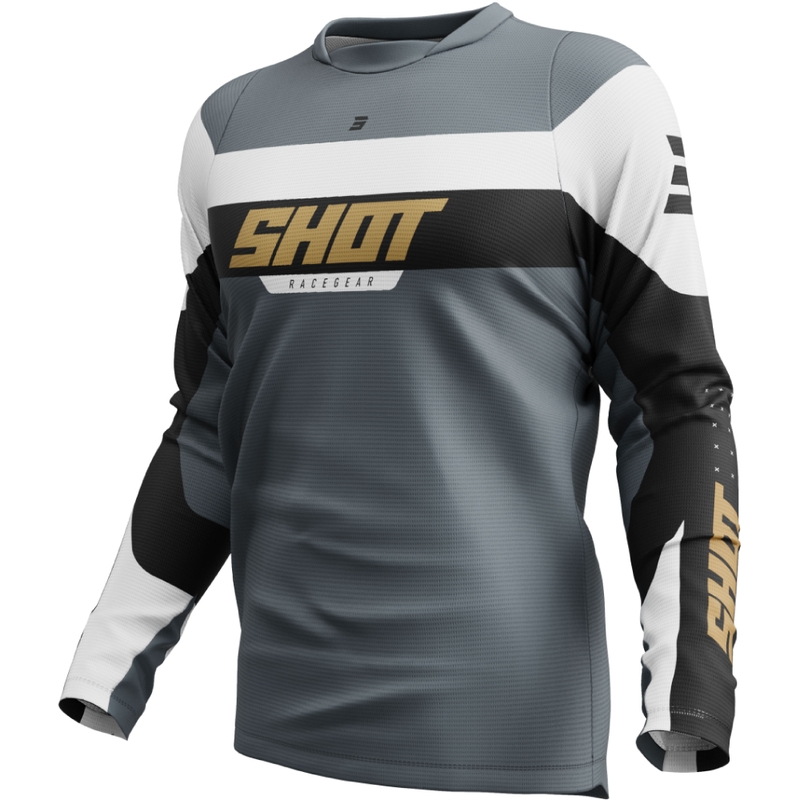 Motokrosa krekliņš Shot Devo League zelts