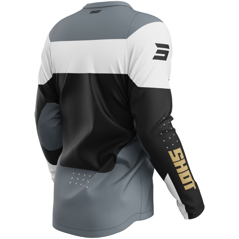 Motokrosa krekliņš Shot Devo League zelts