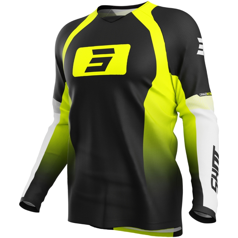 Motokrosa krekliņš Shot Draw Instinct fluo dzeltens