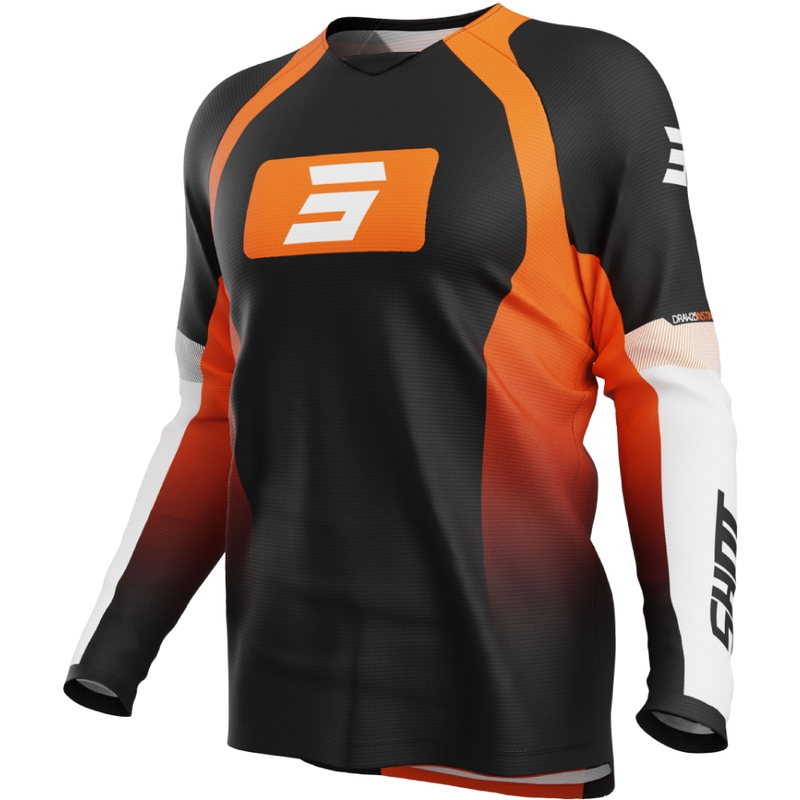 Motokrosa krekliņš Shot Draw Instinct oranžs