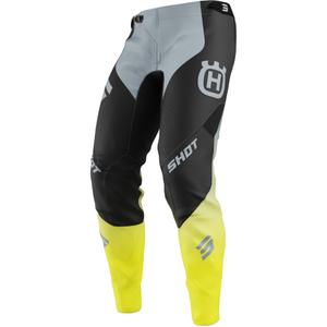 Shot Aerolite HVA Motokrosa bikses melns un pelēks