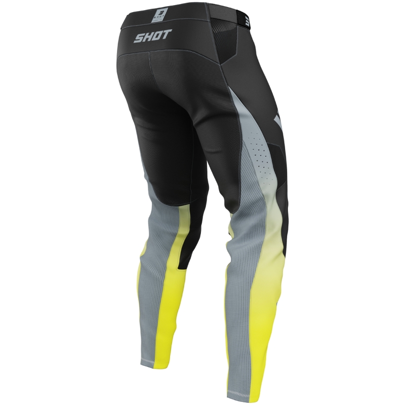 Shot Aerolite HVA Motokrosa bikses melns un pelēks