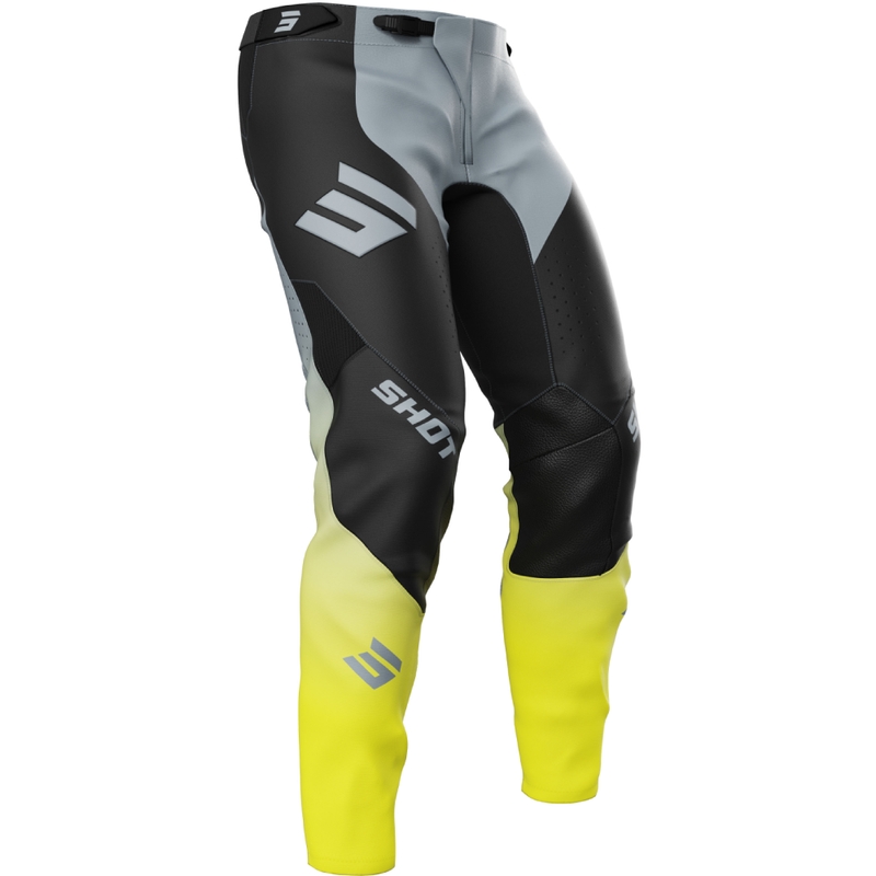 Shot Aerolite HVA Motokrosa bikses melns un pelēks