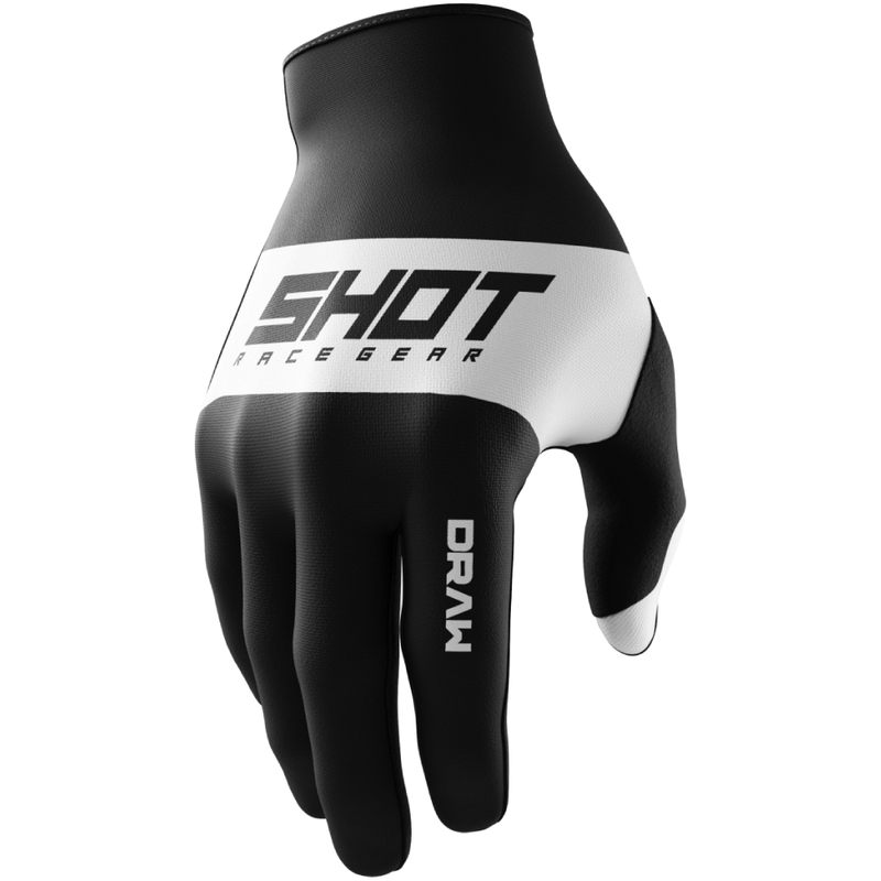 Motokrosa cimdi Shot Draw Sky black