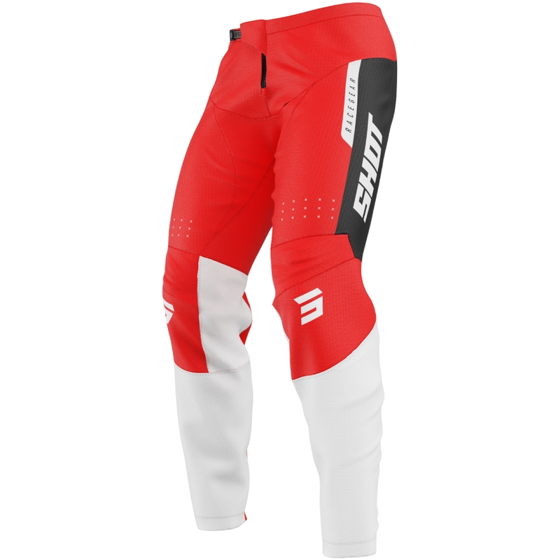 Bērnu motokrosa bikses Shot Draw League Red