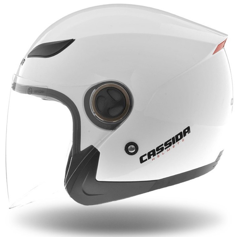 Cassida Reflex atvērtā moto ķivere balta izpārdošana