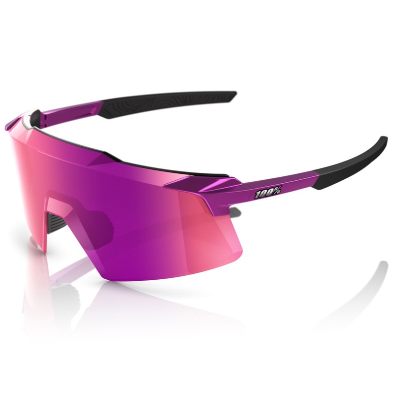 100% Aerocraft saulesbrilles ar violetu stiklu