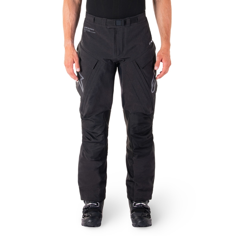 Alpinestars Hyde XT moto bikses melnas un sarkanas