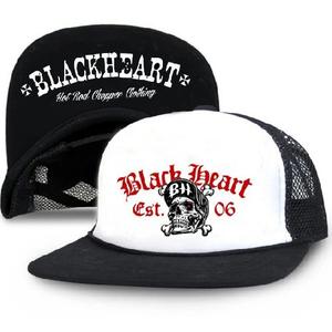 Bērnu cepure Black Heart Bones melnā un baltā krāsā