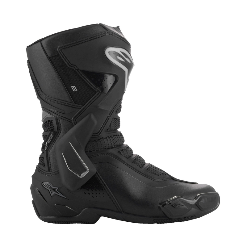 Alpinestars Sieviešu Stella SMX-6 3 Drystar Black-Silver motociklu zābaki