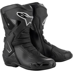 Alpinestars Sieviešu Stella SMX-6 3 Drystar Black-Silver motociklu zābaki