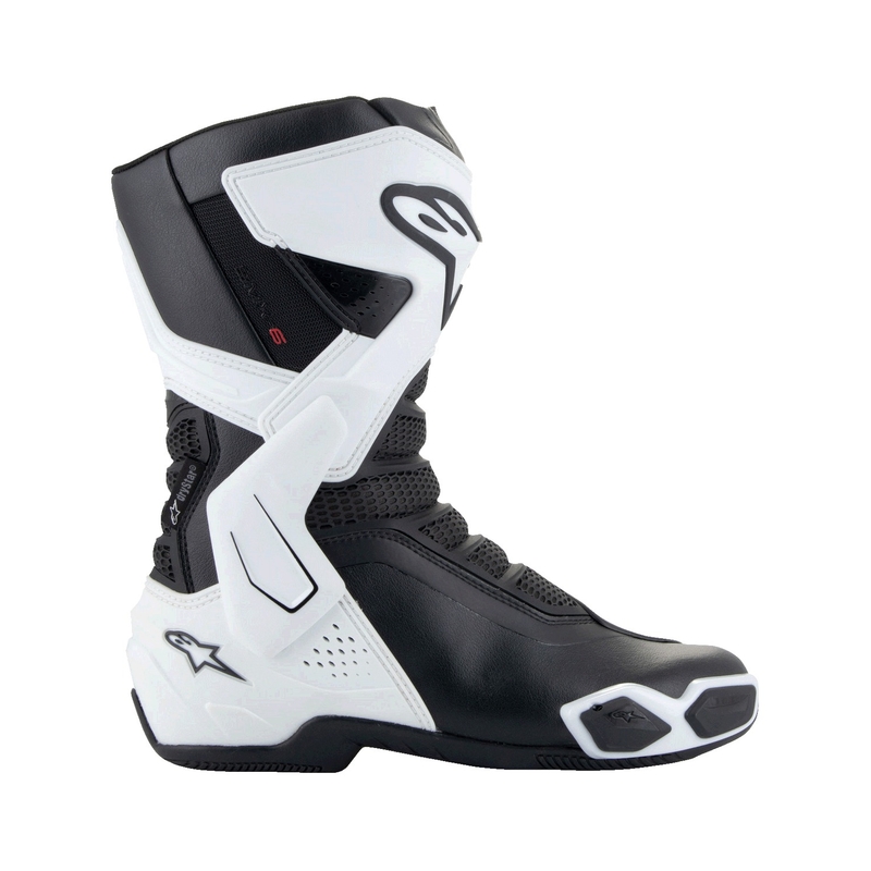 Alpinestars Sieviešu Stella SMX-6 3 Drystar White and Black motociklu zābaki