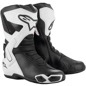 Alpinestars Sieviešu Stella SMX-6 3 Drystar White and Black motociklu zābaki