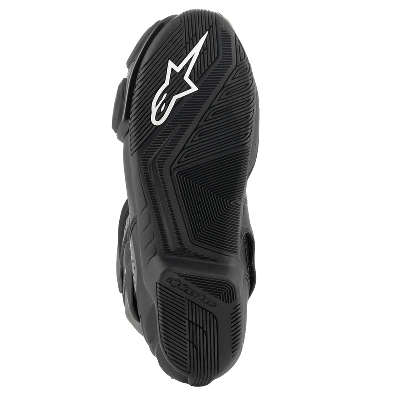 Alpinestars SMX-6 3 melni-fluo sarkani motocikla zābaki
