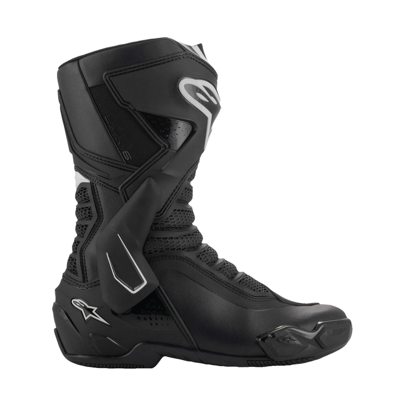Alpinestars SMX-6 3 melni un balti motocikla zābaki