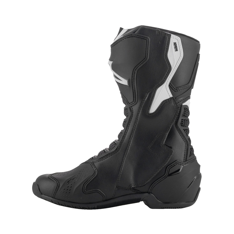 Alpinestars SMX-6 3 melni un balti motocikla zābaki