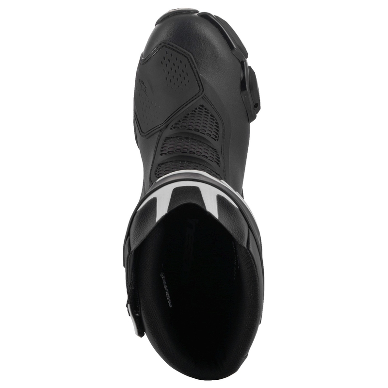 Alpinestars SMX-6 3 melni un balti motocikla zābaki