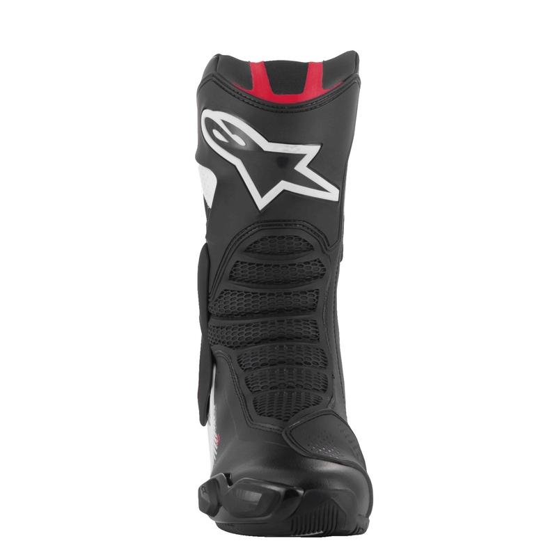 Alpinestars SMX-6 3 melni-balti-sarkani motocikla zābaki