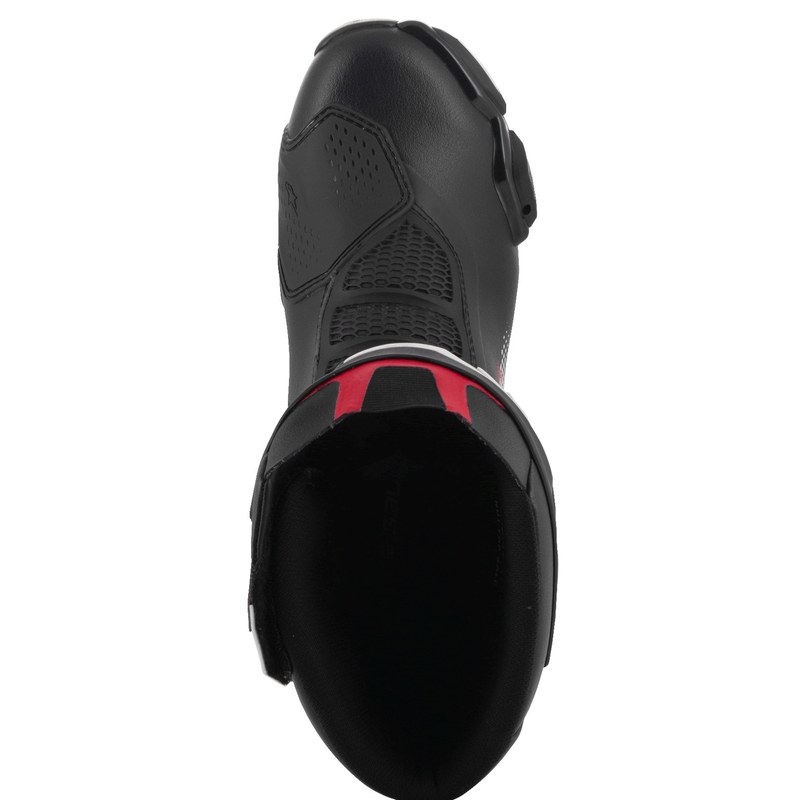 Alpinestars SMX-6 3 melni-balti-sarkani motocikla zābaki