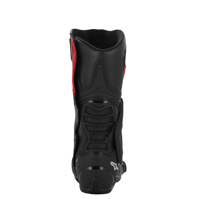 Alpinestars SMX-6 3 Drystar melni un sarkani motocikla zābaki