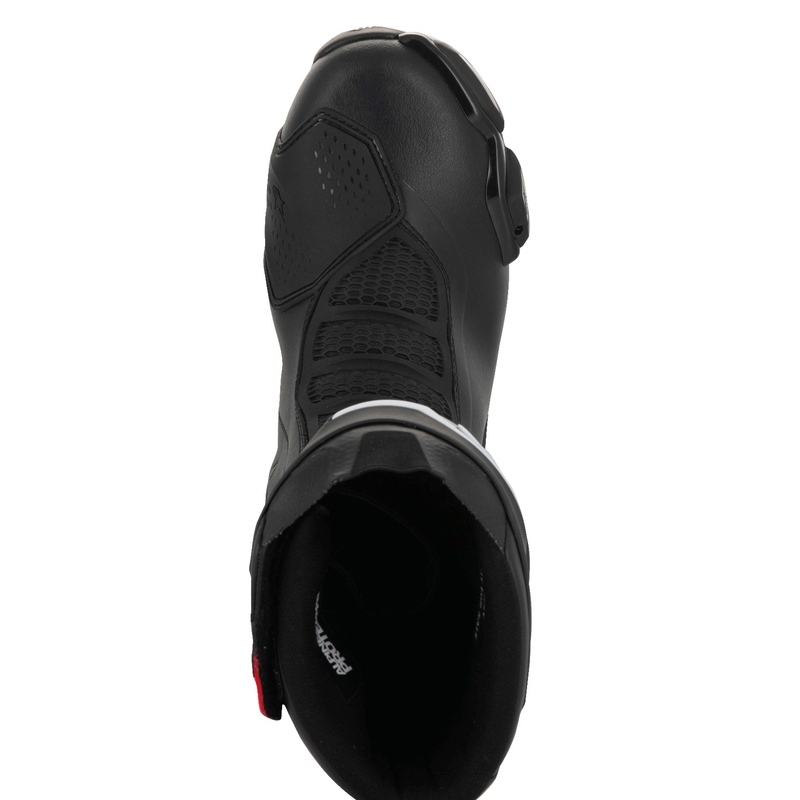 Alpinestars SMX-6 3 Drystar melni un sarkani motocikla zābaki