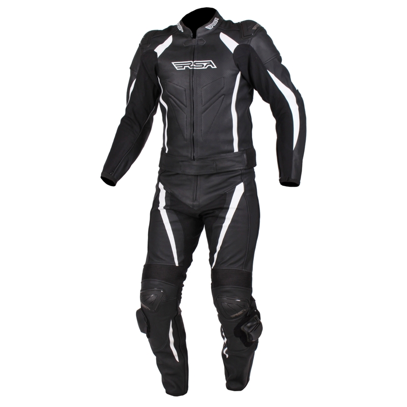 Pánská kombinéza na motorku RSA Imola černo-bílá výprodej