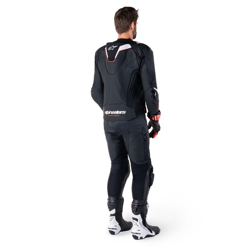 Alpinestars Missile 3 Ignition Black and White ādas motocikla jaka